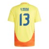 Colombia Yerry Mina 13 Thuisshirt 2024